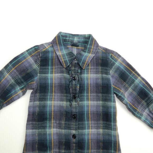 GAP Girls 12-18 Months Plaid Tunic Dress - Picture 2 of 9